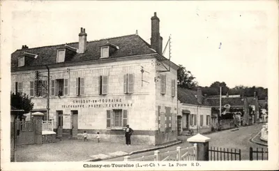 Chissay-en-Touraine — Post Office R.D. — R. Dorange, publisher