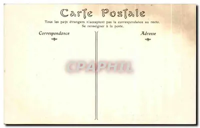Zamek Chaumont-sur-Loire — Pokój sypialny Ruggierie — wydawca nieznany, nr 43 — Rewers
