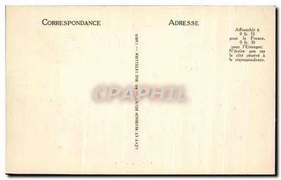 Zamek Cheverny — Salony — ND — Wydawca Lévy i Neurdein Réunis — Rewers
