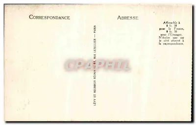 Chaumont-sur-Loire - Zamek - Pokój Katarzyny Medycejskiej - S.G. - n°10 — Rewers