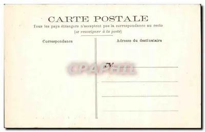 Azé (Loire-Atlantique) — Castelo de Courtozé — editor J. Launacéat, n° 109 — Verso