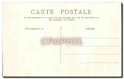 Mondoubleau (Loir-et-Cher) — Velha Casa de Madeira do Século XV — Éd. E. Forceau, Mondoubleau — Verso