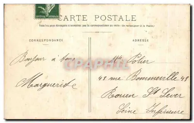 Bourré - Entrada de uma Champignonnière - H. B. — Verso