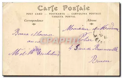 Montrichard (Loir-et-Cher) — Os Grandes Escaliers — ND. Fot. — Verso