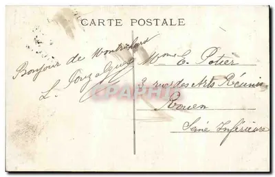 Ruínas do Castelo, o Tivoli — Montrichard — Loir-et-Cher 244 — Verso