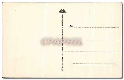 Morlaix - O Viaduto e a Igreja de São Melaine — Bilhete postal antigo n°8 — editor Alsacienne des Arts Mécaniques — Verso
