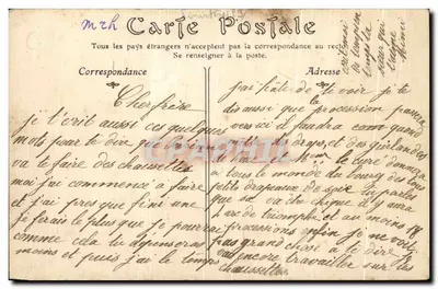 Morlaix — A Grande Rua — Editor J. Bodénès, n° 306 — Verso