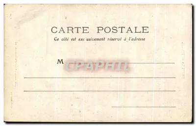 Morlaix - Cours Beaumont — Sammlung Andrieu, n° 358 — Rückseite