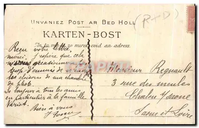 Morlaix — Une Cigarrière — Collection Villars, Quimper, n°1047 — Reverso