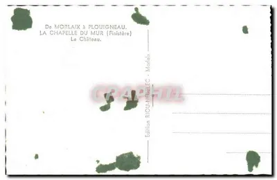 Castillo del Mur — Finistère — Edición Riou-Nieléc — Reverso