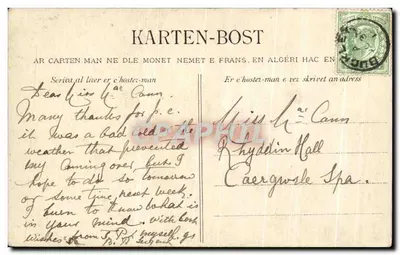 Morlaix — Czapka żałobna — Studium kapeluszy bretońskich — Collection William Quimper, nr 1109 — Rewers