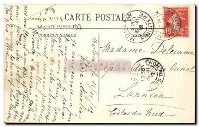 Morlaix — A Rue Basse — LL. n°63 — Verso