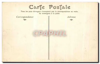 Morlaix — Place de Viarmes, antigas Casas — ND Phot, n° 154 — Verso
