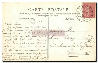 Morlaix — Casa della Regina Anna — Collezione A. Waron St-Briec — Verso