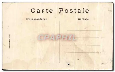 Morlaix — Embarcação no Porto — LL. — Verso