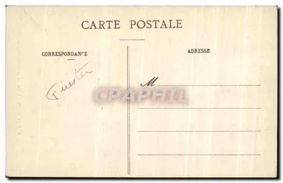 Velho Morlaix - A Escada da Grande-Rua — Coleção Villard, Oimener — Verso