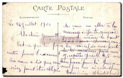 Morlaix — Le Viaduc et la Place Cornic — Artaud et Nozais, Nantes, n°24 — Verso