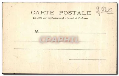 Morlaix - Stara domowa na Placu Halles — Kolekcja Andrieu, n°12 — Rewers