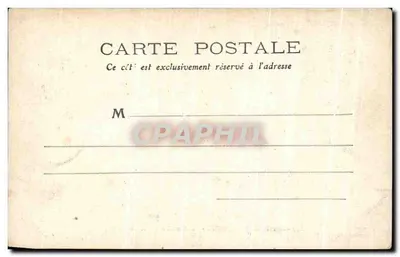 Arredores de Morlaix — Castelo de Lannigou — Coleção Andrieu, n°350 — Verso