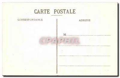 Limoges - Kazerne van het 21e Regiment Kavalerie — Edit. du Courrier du Centre, Limoges — Achterkant