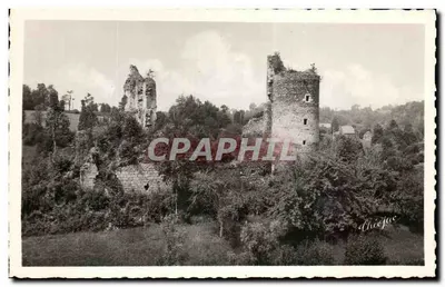 Ruínas de Malval — Bonnat (Creuse) — Edição LARBAUD