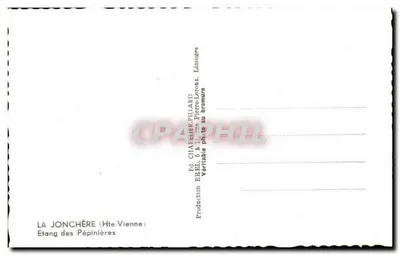 ला जॉन्चेर — एटैंग डेज़ पेपिनियर — एड. चटेयियर-पिलार्ड, लिमोज़ — पीछे