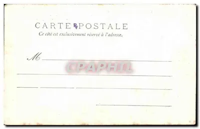 Preparador de estufas — A Carta Postal - 6 — Editor C.C.C. — Verso