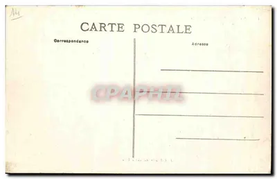 Vire — Procesja, Plac Zamku — E. Lebaudy, wydawca w Vire, nr 18 — Rewers