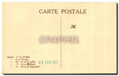 Pasja w Beaucourt - Teren Belfortu — Ponce Pilate — wydawca nieznany, numer serii nieczytelny — Rewers