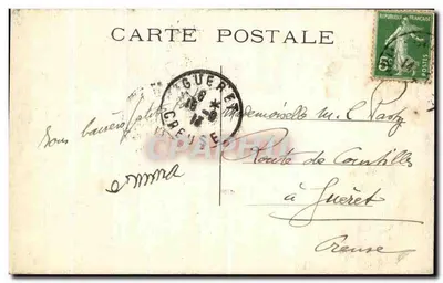 Sacre-Cœur w Montmartre — widok panoramiczny — wydawca nieznany, numer seryjny nie widoczny — Rewers