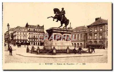 Rouen — Estátua de Napoleão I — ND
