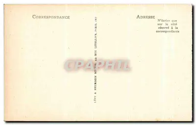 Rouen — Całość Pałacu Sądowego — ND — Rewers