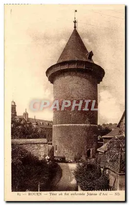 Rouen — Torre onde Joana d'Arc foi presa