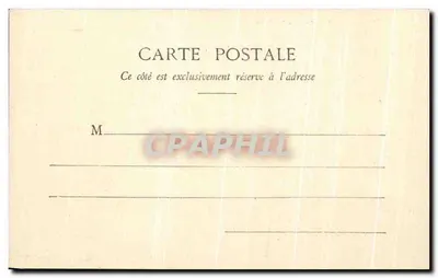 Le Bourg-de-Batz — La Place de l'Église — Colección G. L. D. de Nantes, N° 243 — Reverso
