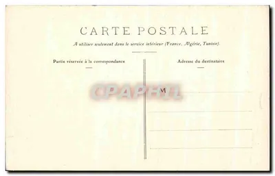 Guérande (L.-Inf.) — Il Seminario e la Cappella di San Michele — Fototipia Vassellier, Nantes — Verso