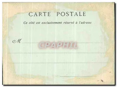 Bilhete postal antigo Saint Jean Du Doigt La Porterie I'Eglise — Verso