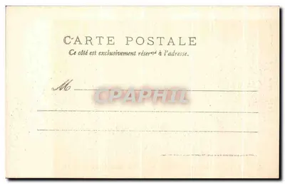 Cancale — Travail dans les Parcs — Collection A. Waron, St-Brieuc — Verso