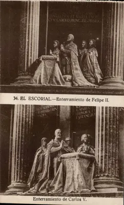 El Escorial — Enterro de Felipe II e Carlos V