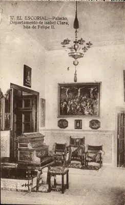 El Escorial — Palácio. Departamento de Isabel Clara, filha de Felipe II.