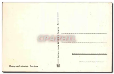 Barcelonę - 57 — Pomnik Antonio López i Aleja Kolumba — Ediciones Adolfo Zerko, Barcelona — Rewers