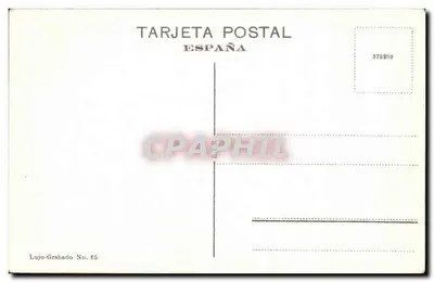 Sevilla. Katedra. Widok częściowy — Lujo-Grabado Nr 65 — Rewers