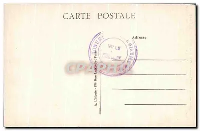Las Compiègne — Pomnik "Main" autorstwa Edgara Brand (René Compain, bohater Wielkiej Wojny, strażnik pomnika) — Rewers