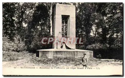 Rethondes — Monument da Paz por Edgar Brandt em Paris — LL