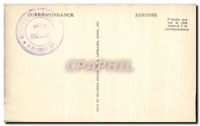 Zamek Francport — Otoczenie Compiègne — 213 — LL — Rewers