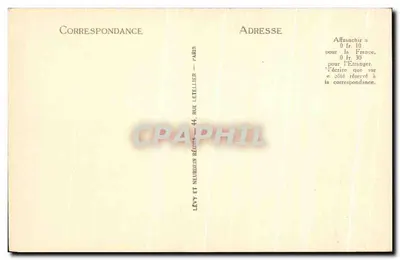 Pałac w Compiègne — Widok na Beaux-Monts — ND, nr 217 — Rewers