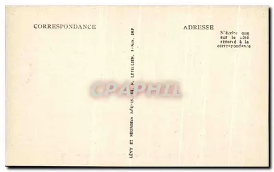 Compiègne — Park i ławka Napoleona I — LL — Rewers