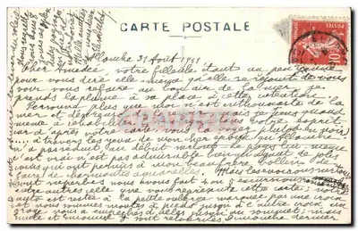 Le Puy Mary, visto dos Fours de Peyre-Arses — Le Cantal pitoresco — Editor L.R. L.A. n°1322 — Verso