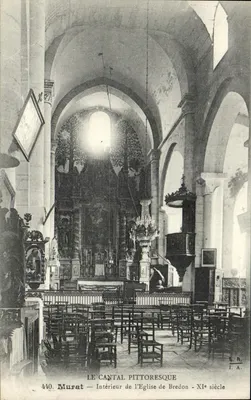 Murat — Interior da Igreja de Bredon — Século XI