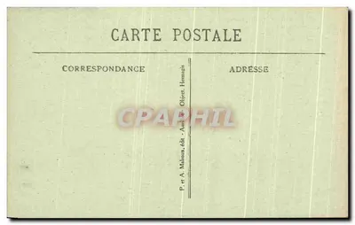 Kasteel van Anterroche — Onder de rand van Murat — Cantal — L'Auvergne Pittoresque — Achterkant