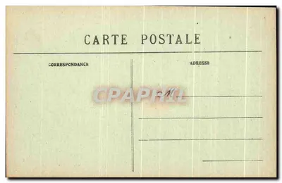 Calais — Statek rybacki w portowym zespole — Stevenard Édit. — Rewers